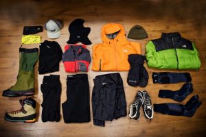 Clothes and Shoes for hiking