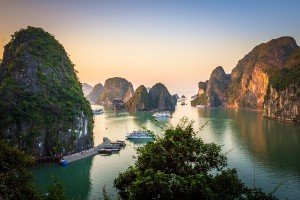 Ha Long Bay in Vietnam