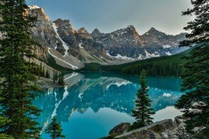 Valley of Ten Peaks in Canada