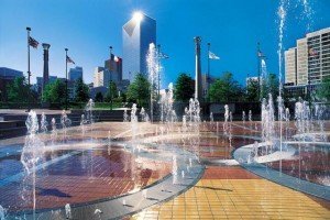 the Centennial Olympic Park