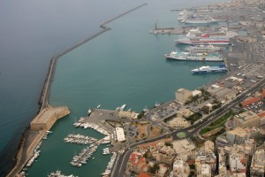 Heraklion port