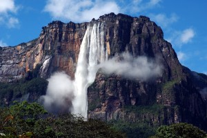 The Angel Falls, Venezuela