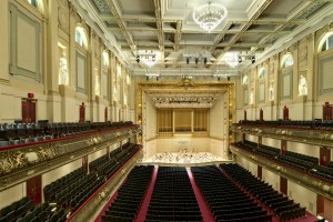 The Boston Symphony Hall