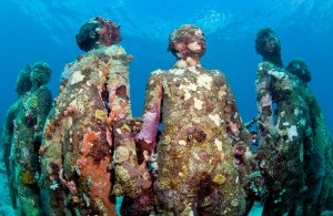 underwater statue “Ocean Atlant”