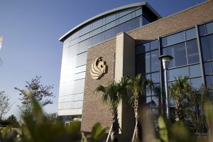 exterior view of the Career Services building