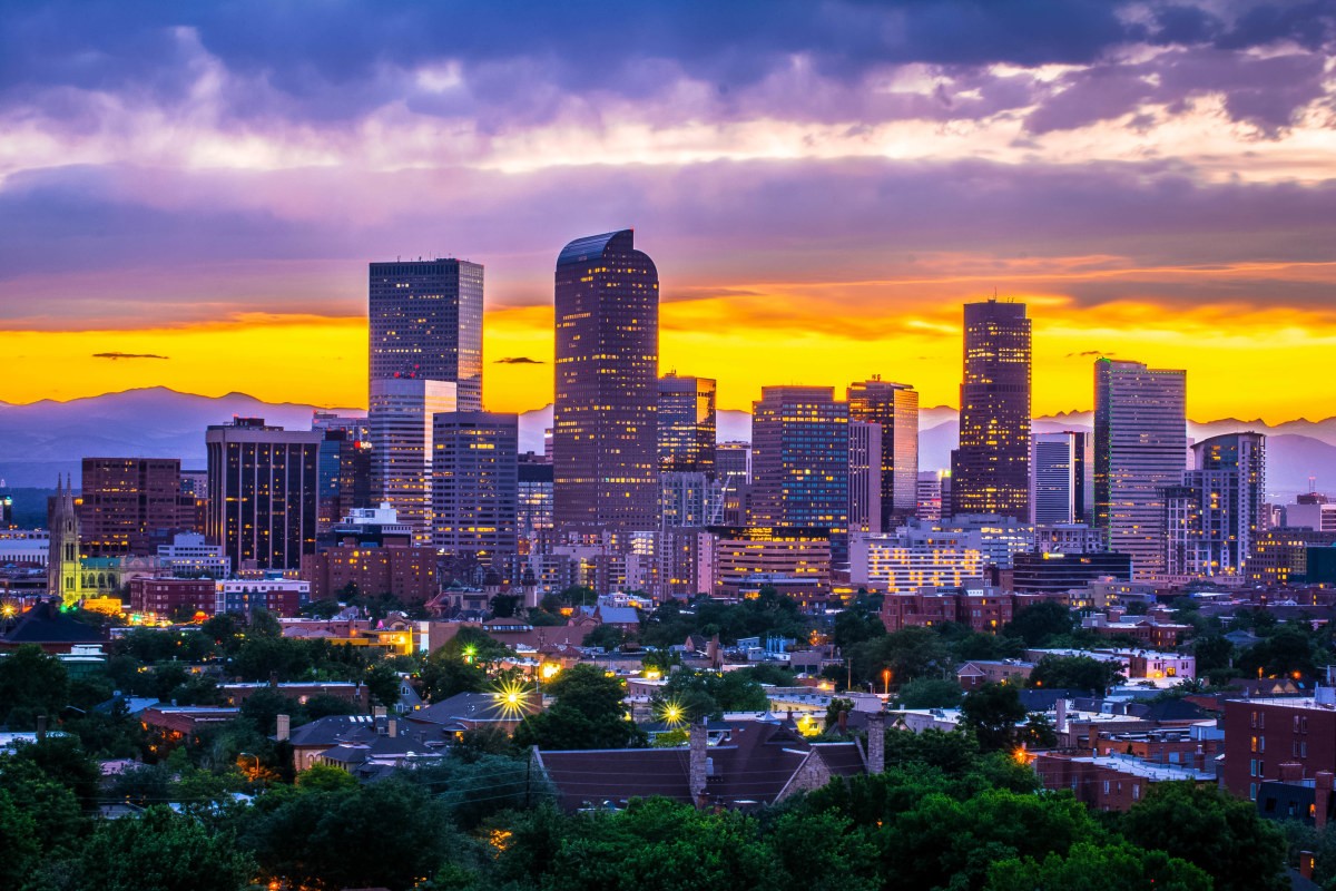 denver skyline by jeffrey beal instagram 2017 1 43 Places 5 Best